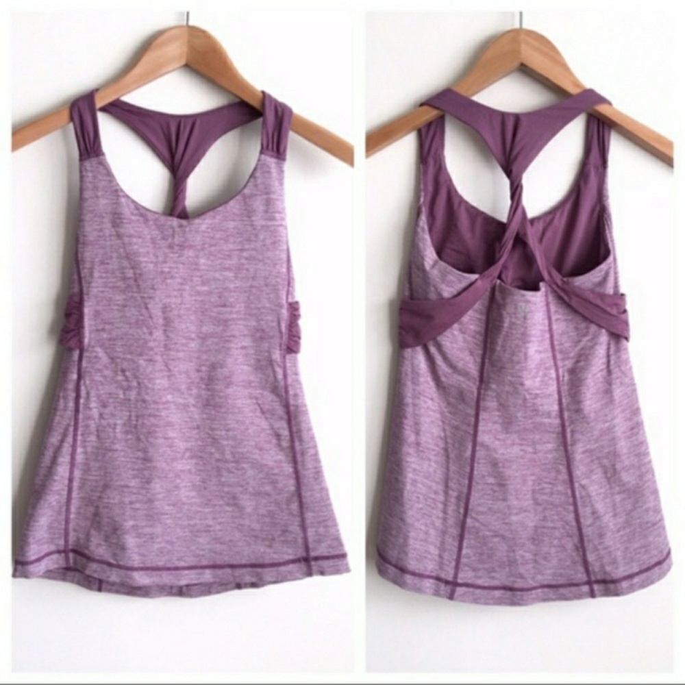 Lululemon Spin Me Twist Back Workout Tank